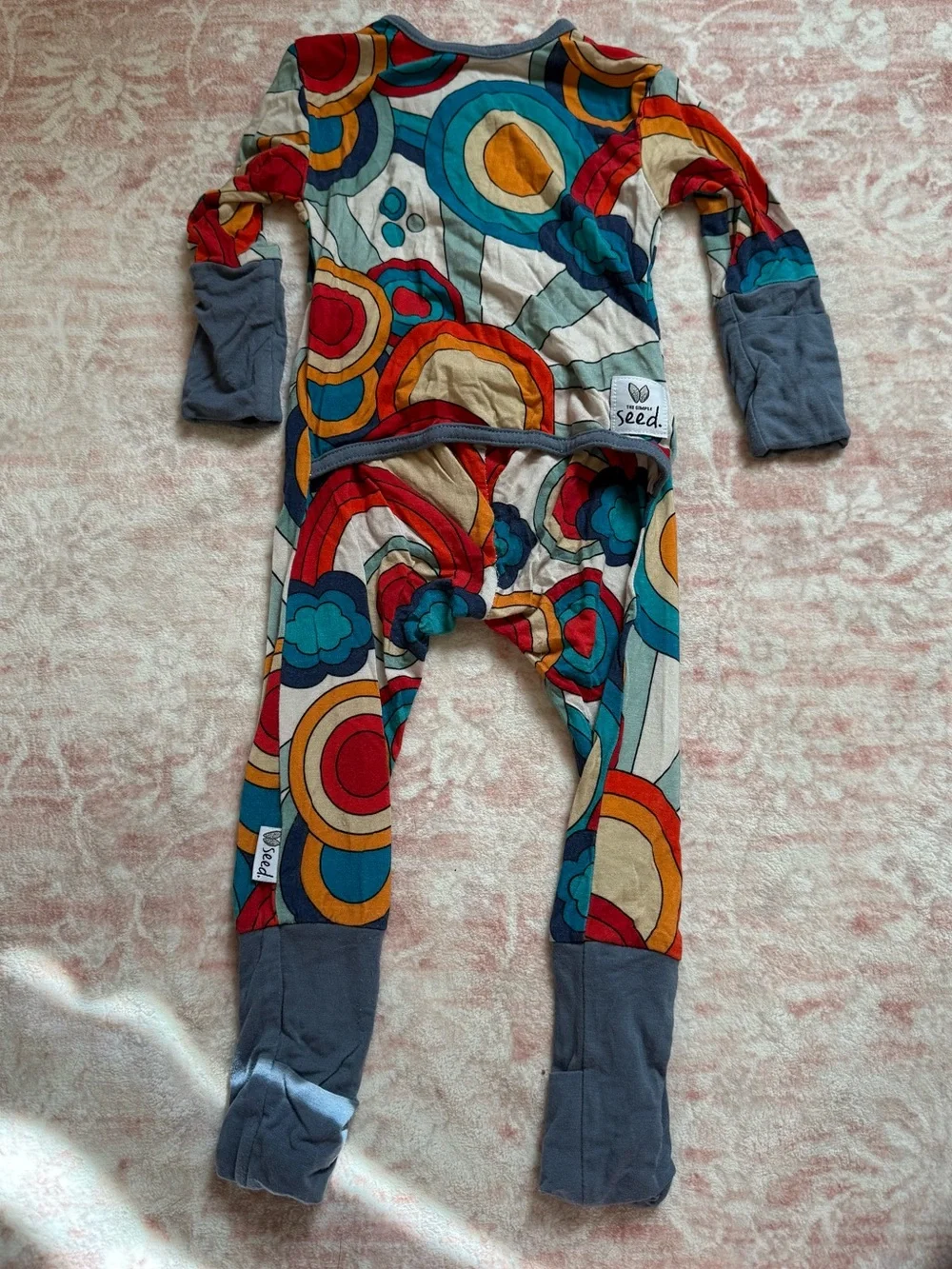 The Simple Seed Day To Night Romper 0-3 Months